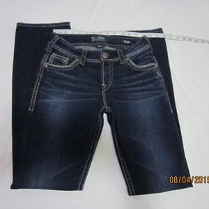 Ladies Silver Jeans